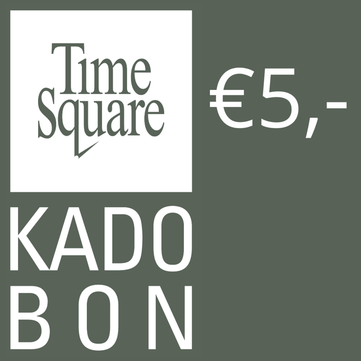 Kadobon 5 Euro