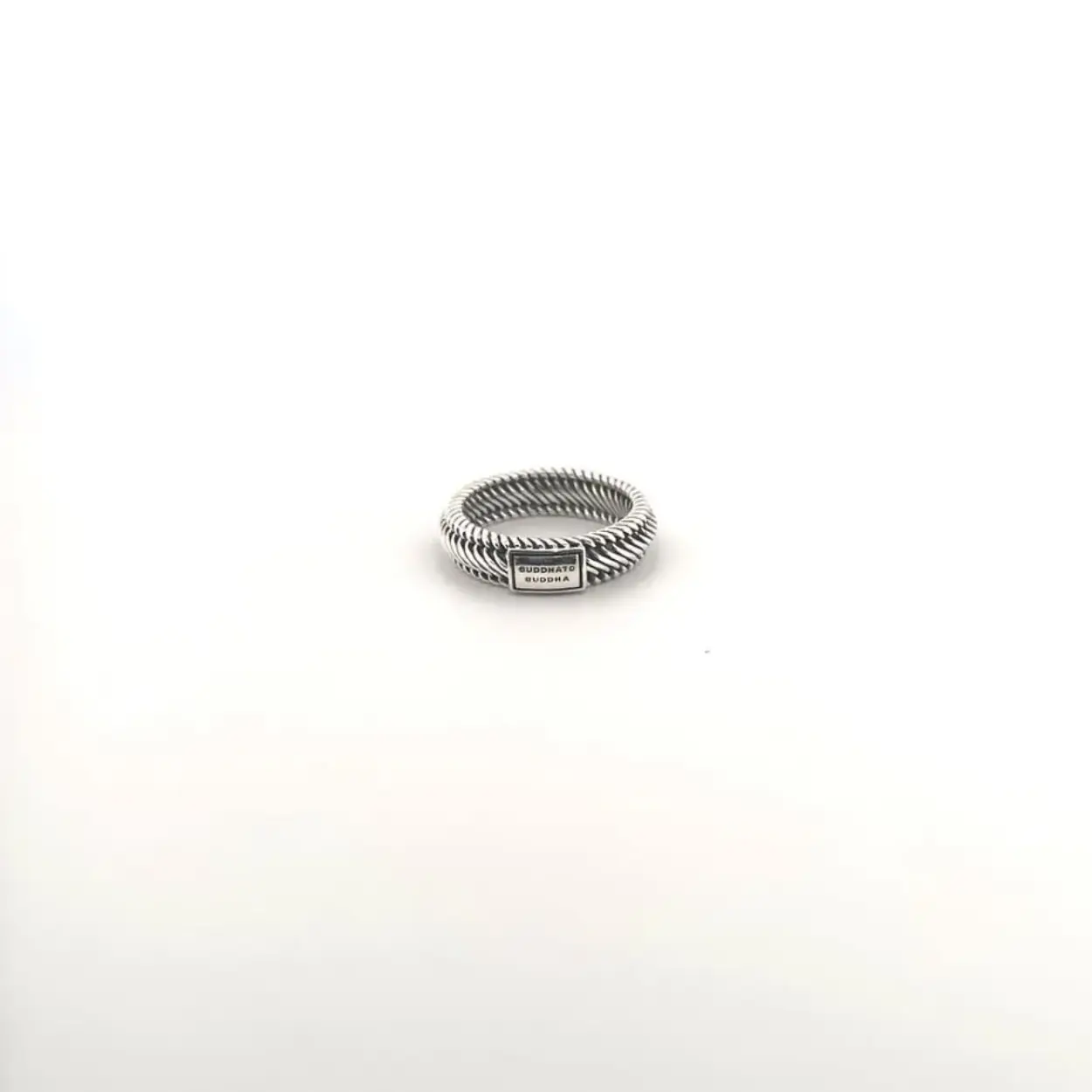 Buddha to Buddha zilveren ring Edwin Mini 809 maat 17