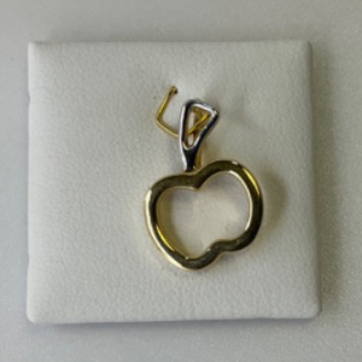 Gouden bedel appel bicolour