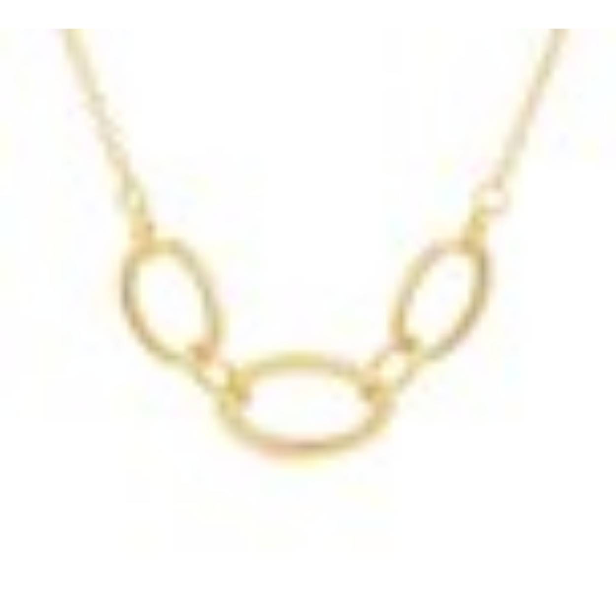 14krt geelgouden collier 45cm. Tevens leverbaar bijpassende armband.