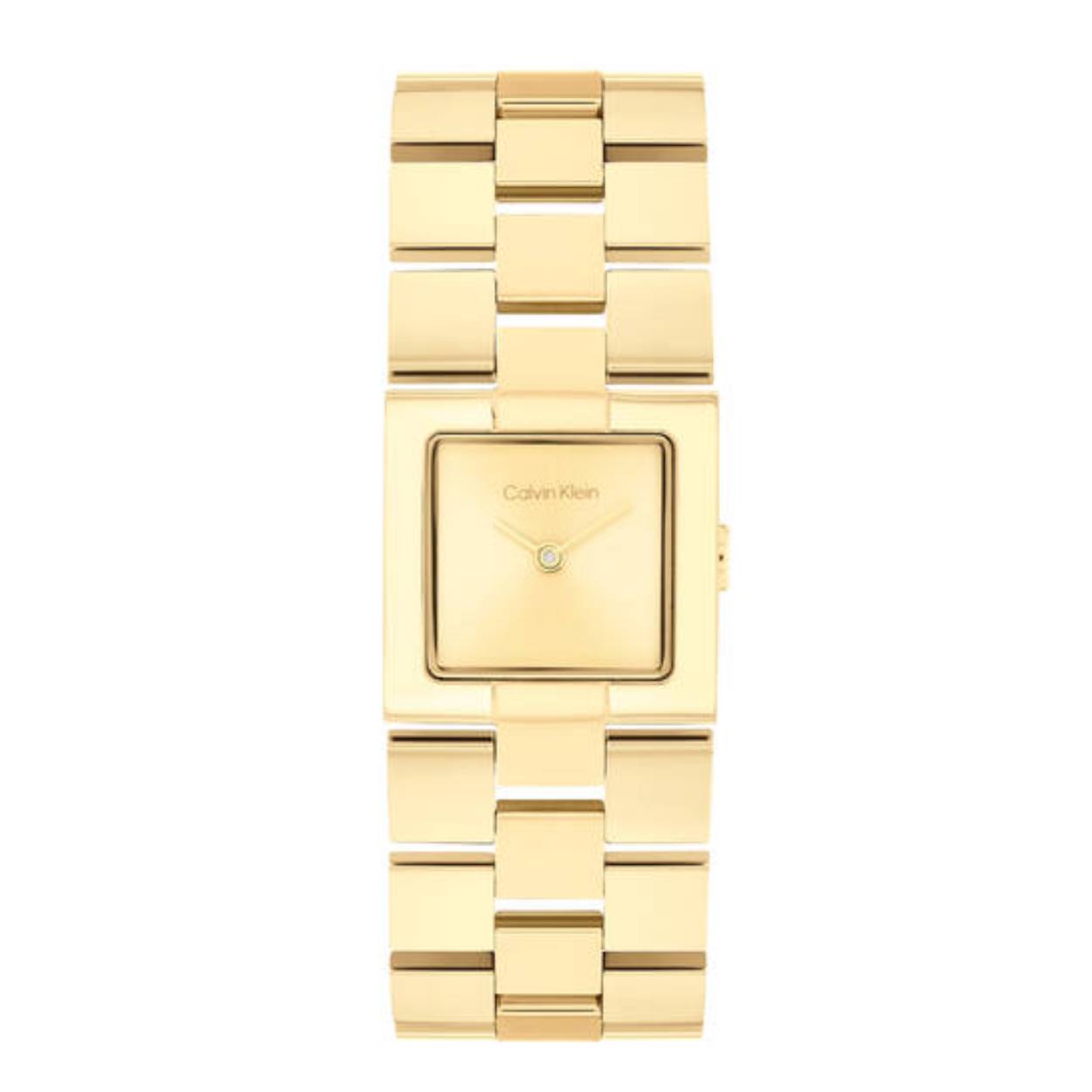 Dit Calvin Klein horloge uit de Meridian-serie heeft een kast gemaakt van edelstaal verguld met een diameter van 22 mm en is voorzien van een metalen band. In de kast bevindt zich een Seiko Instruments Inc. kwaliteitsuurwerk en is afgewerkt met een mineraalglas.

Het horloge is 3ATM. Dit betekent dat het horloge spatwaterdicht is.. Verder wordt het horloge geleverd met 2 jaar garantie.