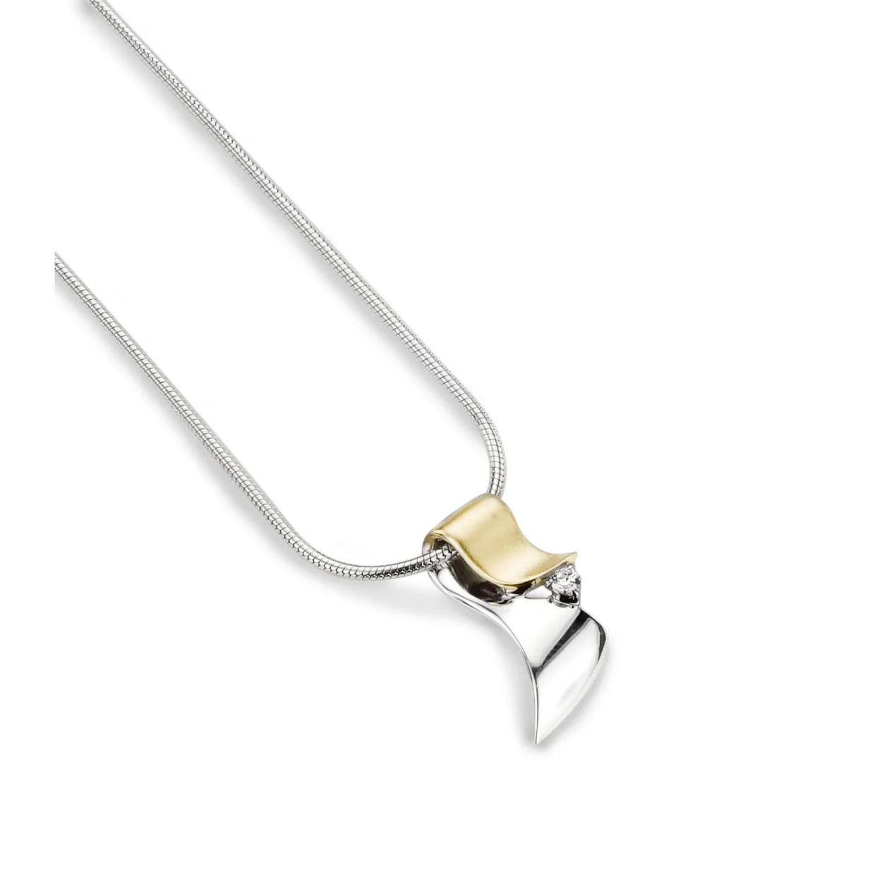 Gala Design collier Veil zilver met double