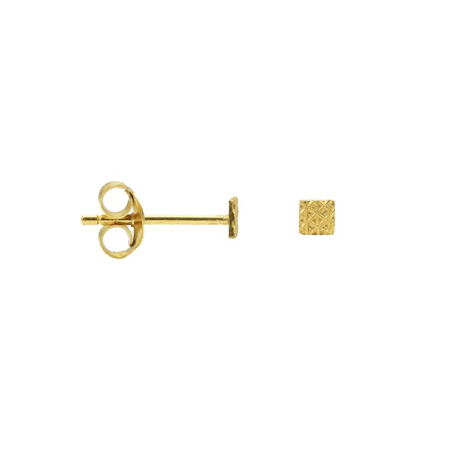 Karma Symbols Square Structure Goldplated