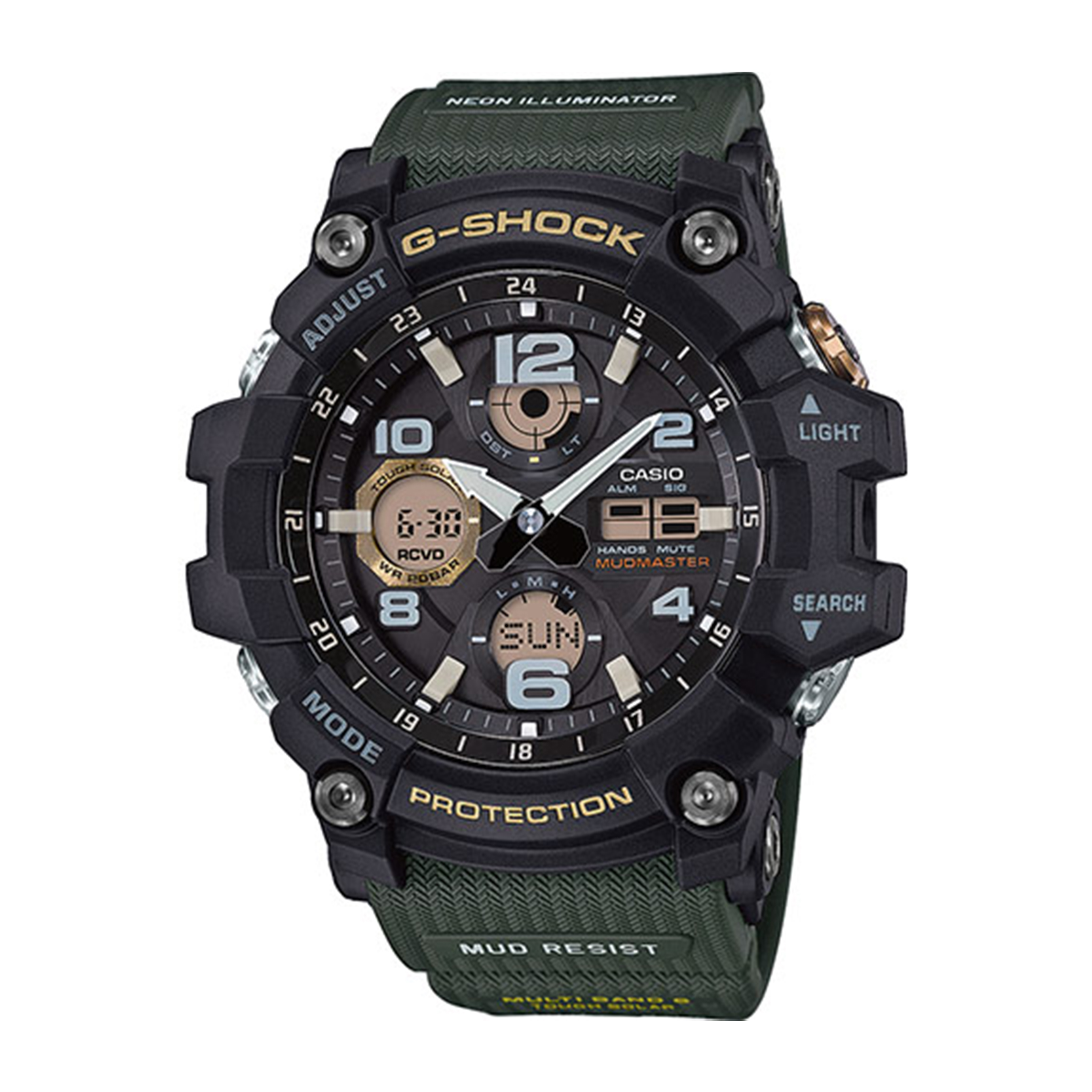 G-Shock Quartz GWG-100-1A3ER Heren - 55mm