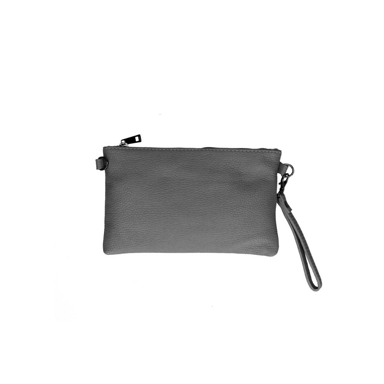 Schoudertas van echt leer.
een zachte structuur
een schouderriem
Polyester voering
Binnenvak

Afmetingen
Breed 23cm x hoogte 15cm