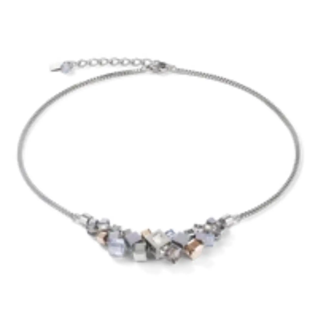coeur de lion necklace silver-rose gold 5037/10-1723