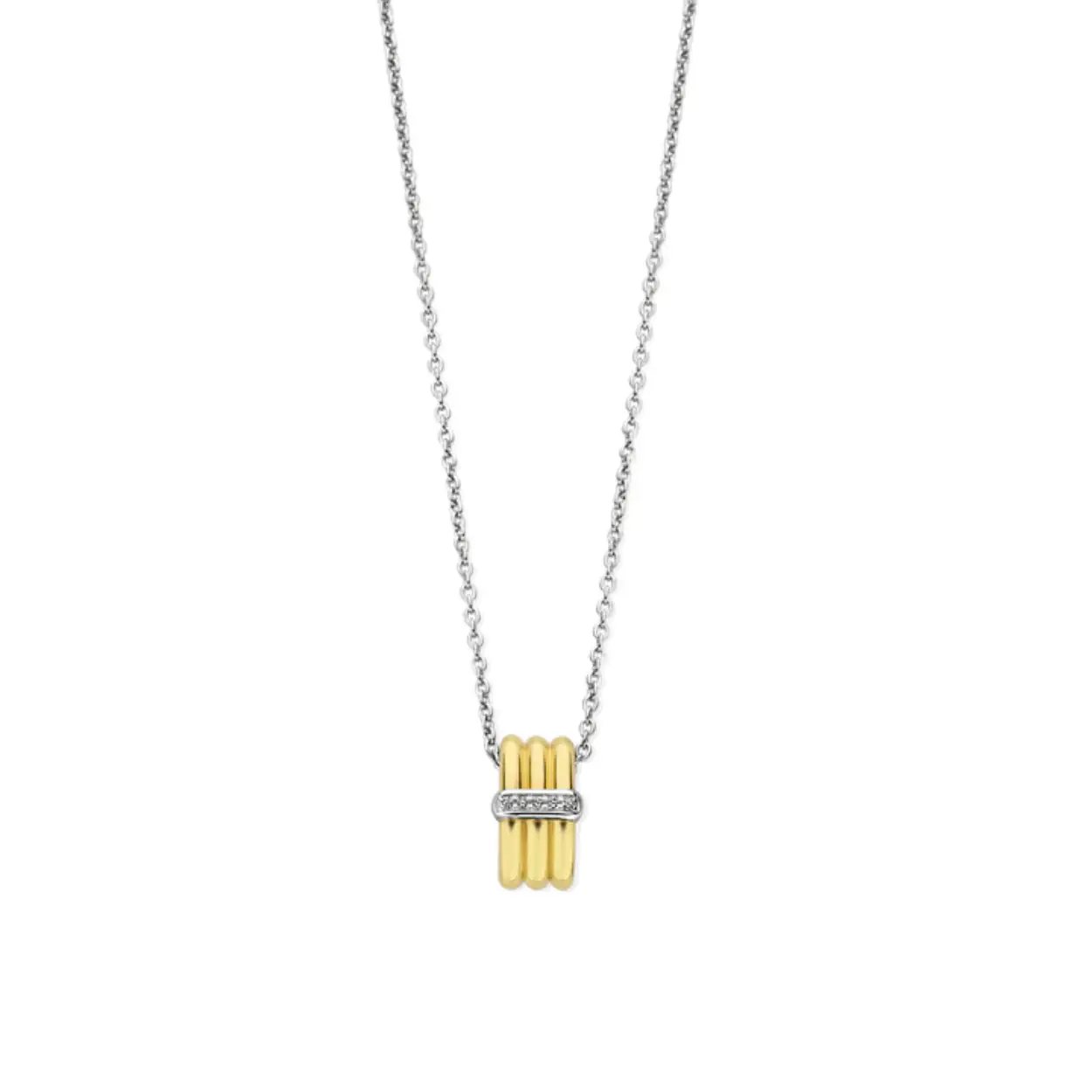 TI SENTO vergulde zilveren ketting 34057ZY/42