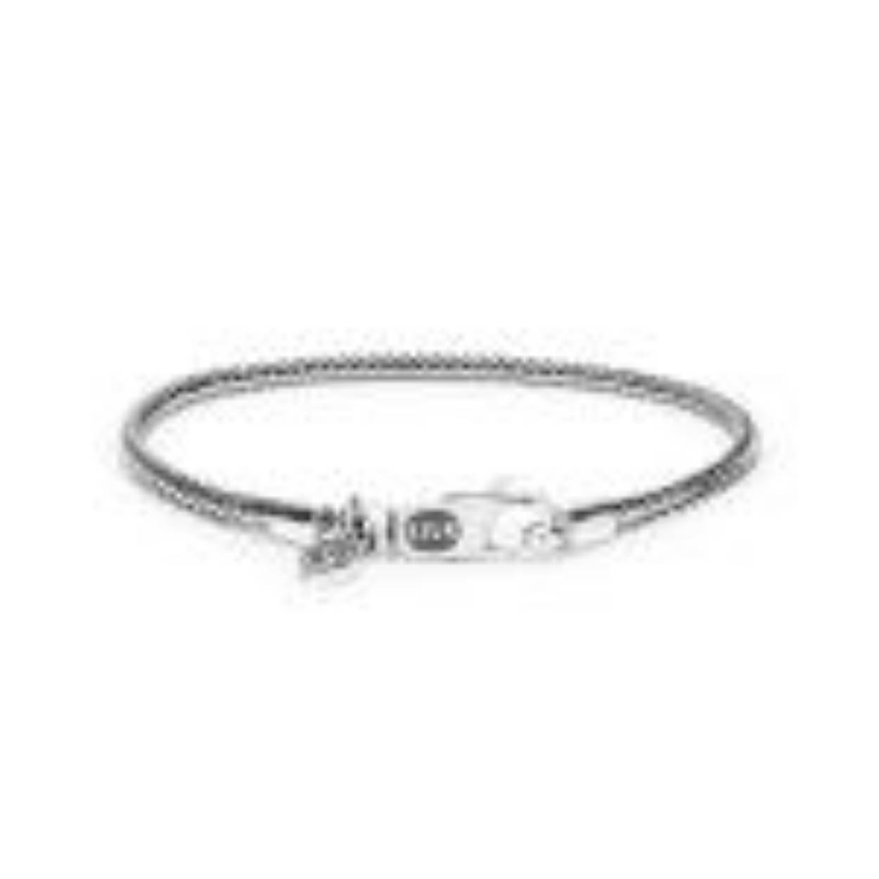 Silk zilveren armband Zipp op 20 cm lengte