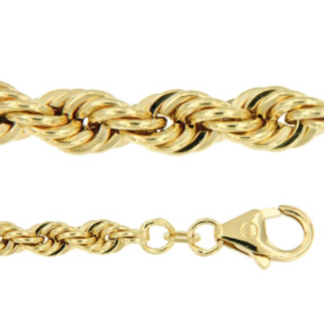 Koord armband hol 3,4 mm 19cm