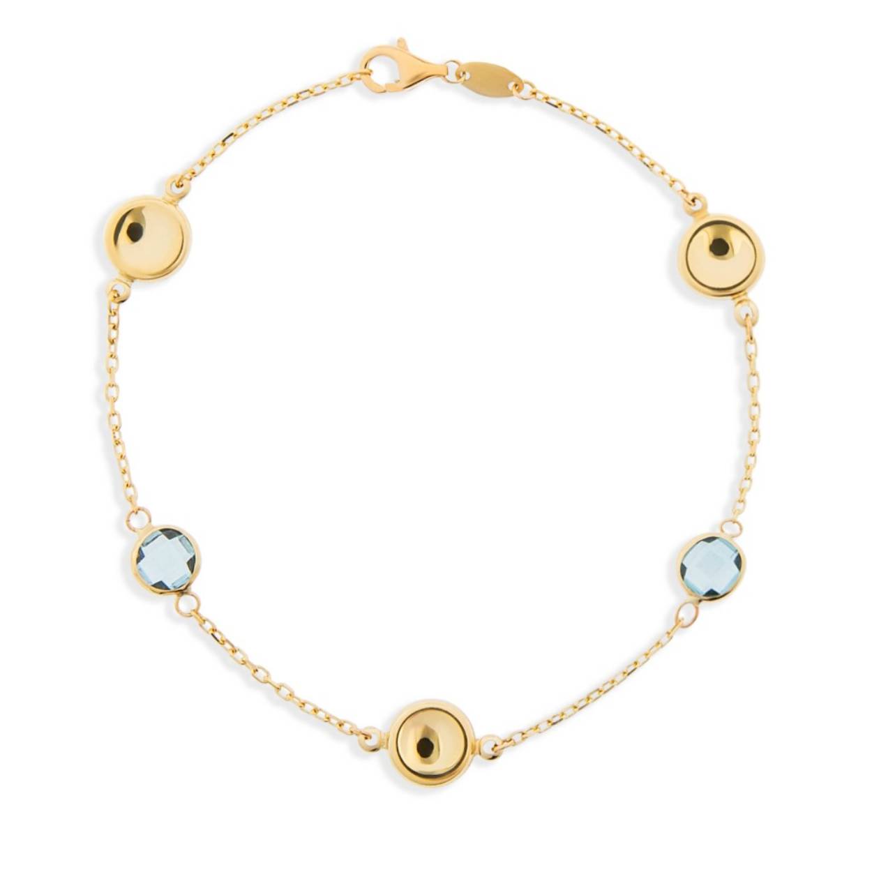 Deze armband is van het merk Swing Jewels. De armband is gemaakt van 14 karaat goud.