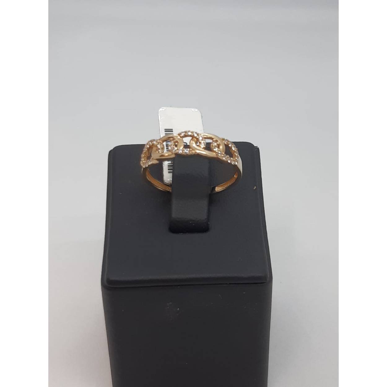 gouden ring 14k met stenen