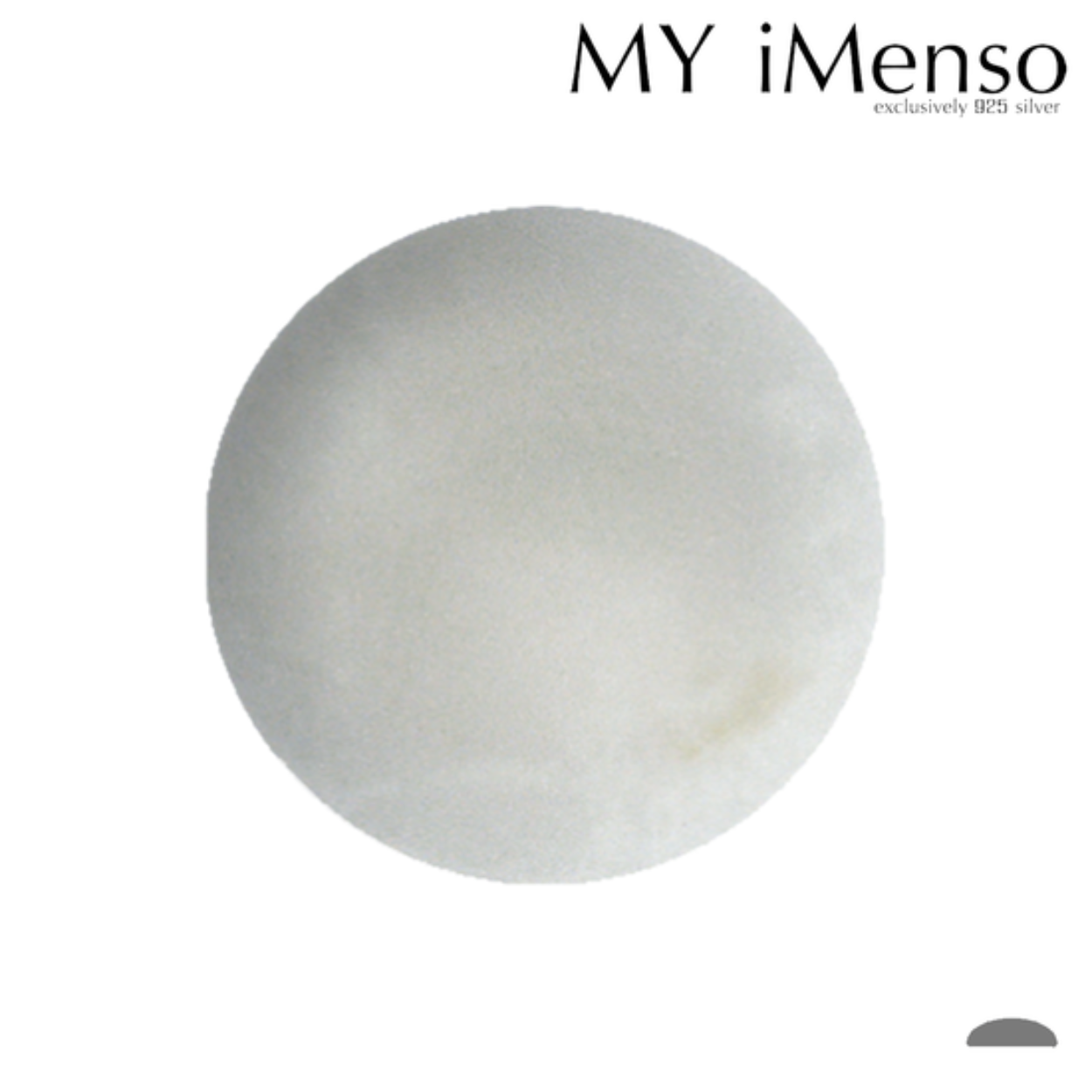 My iMenso Insigne witte jade een mooie basis edelsteen in de maat 33.