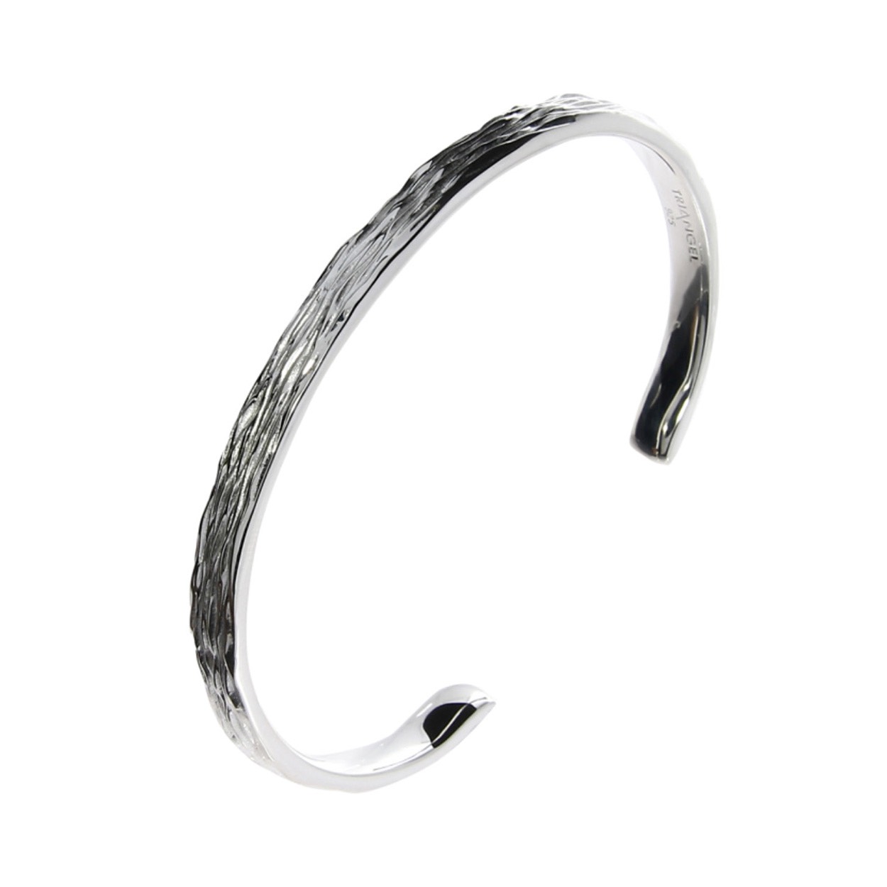 Breedte: 5mm 
Geoxideerd zilver