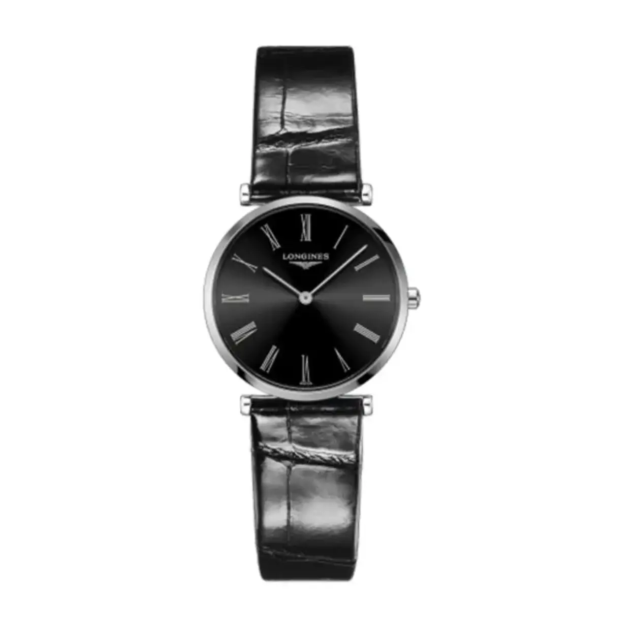 Deze Longines La Grande Classique L45124512 heeft een tijdloos design met een eenvoudige zwarte wijzerplaat, en een  klassieke lederen band. Draag dit horloge met een chique outfit voor een stijlvolle uitstraling. Een perfecte keuze voor de moderne heer of dame met een voorliefde voor klassiek design. Bestel nu en draag dit horloge met trots!