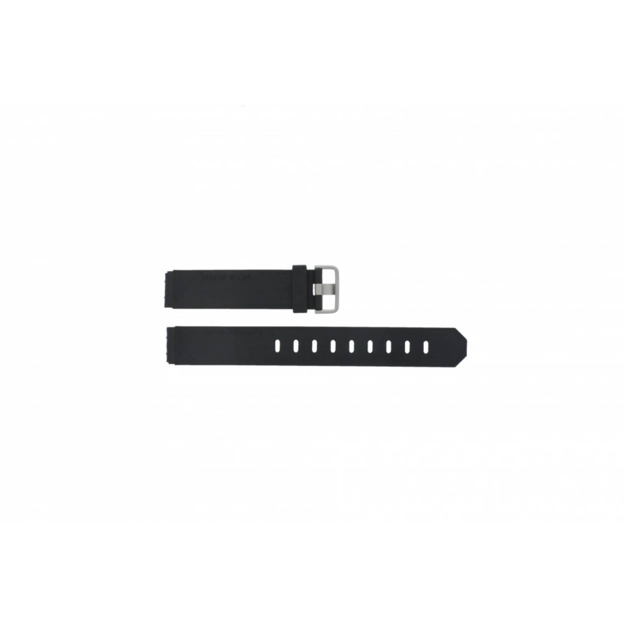 JJ STRAP 600/601/602 RUBBER BLACK 19MM