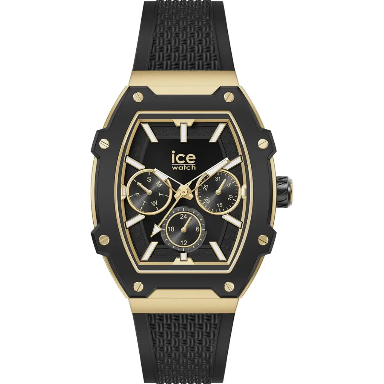 Dit is een horloge van het merk Ice-Watch. De bandkleur van dit horloge is zwart.