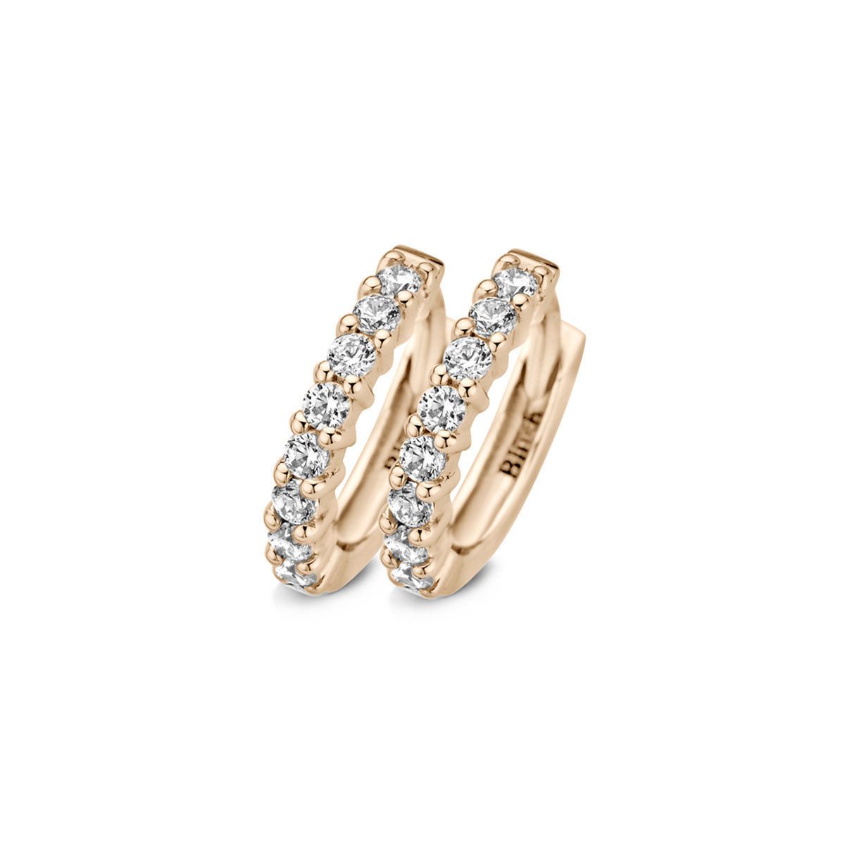 Blush Oorbellen 7134RZI in Rosé Goud (14Krt.) met Zirconia.