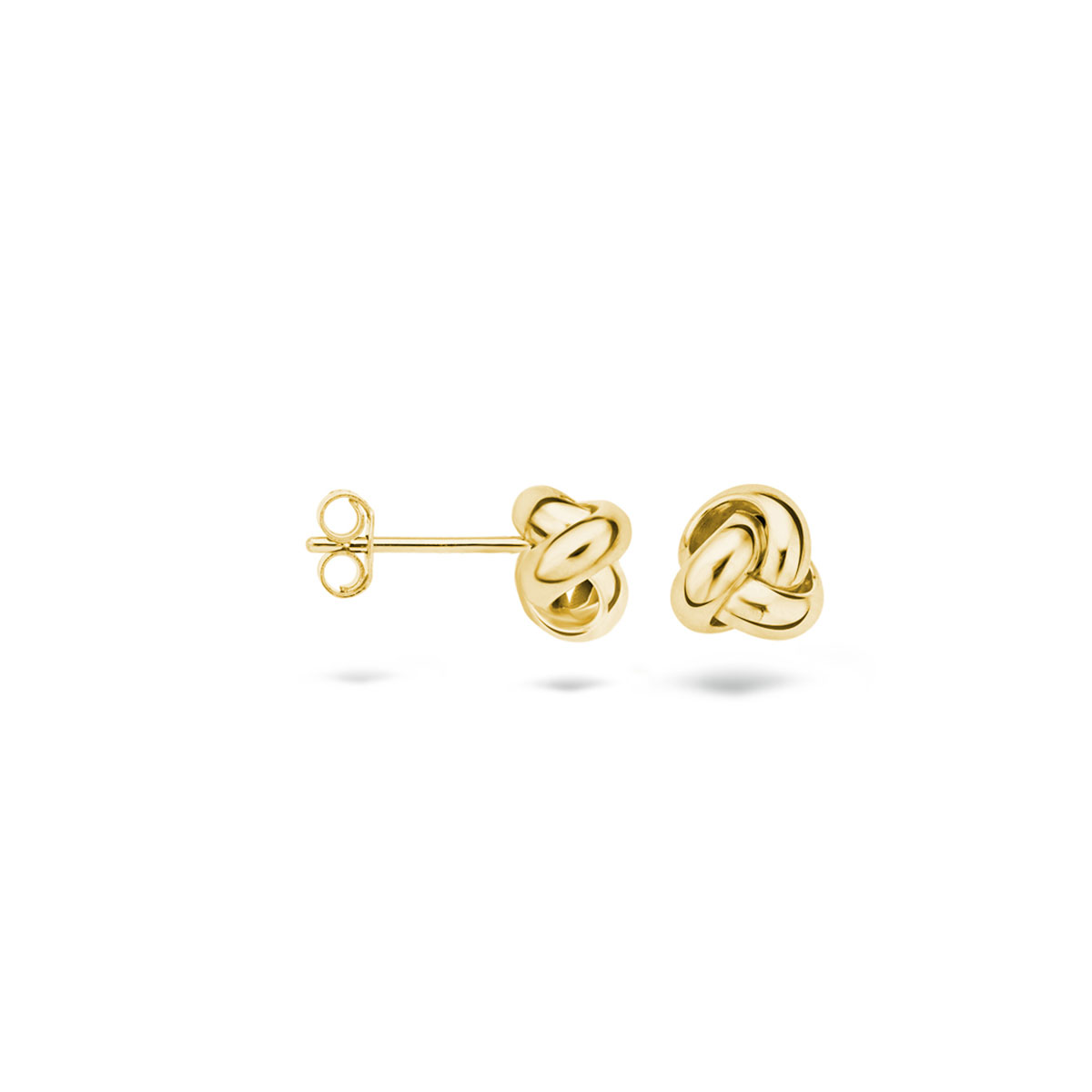 Blush Oorbellen 7157YGO in geel goud (14Krt.).