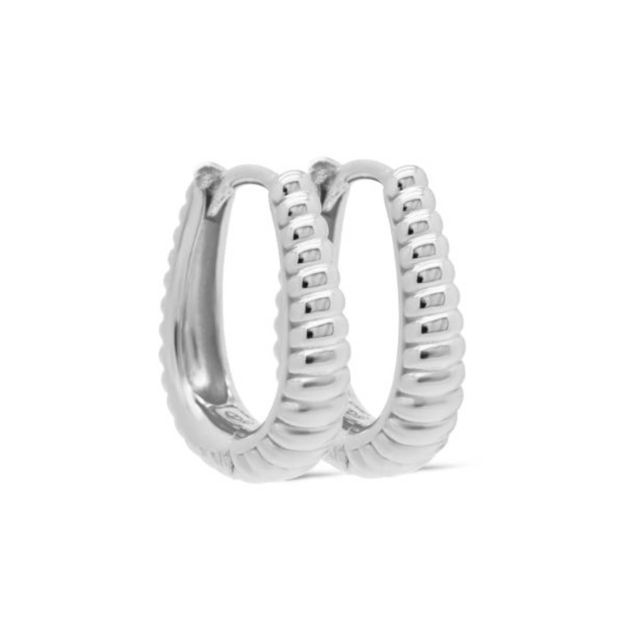H484S Karma oorringen | zilver 