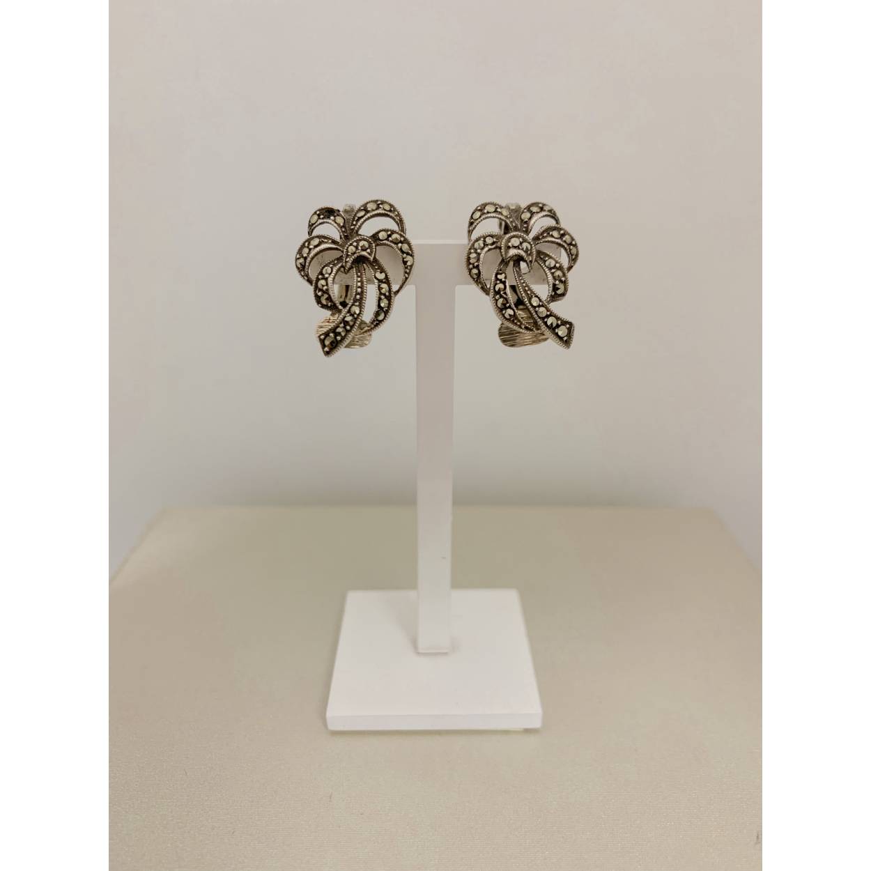 VINTAGE oorclips - palmbomen