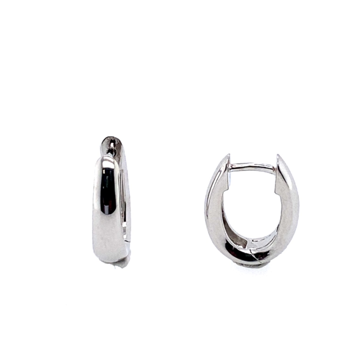Monzario zilveren klap oorringen ARG O 210.
