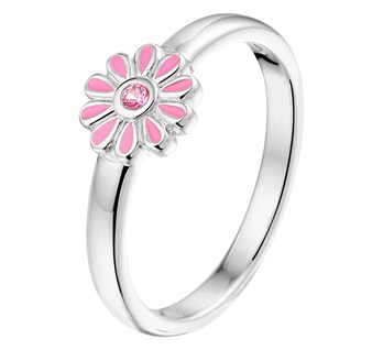 Gerhodineerd 925 zilveren ring met een breedte van 11mm.