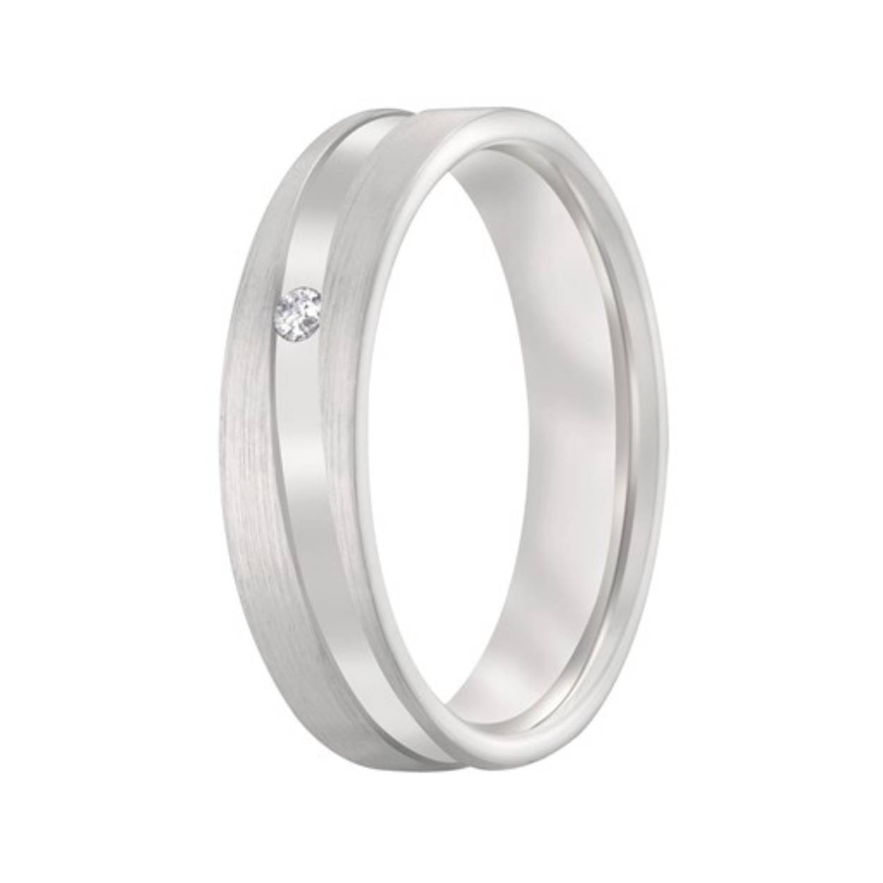 Aller Spanninga Ring Zilver Model Z19DR52 1x0.02crt P1 