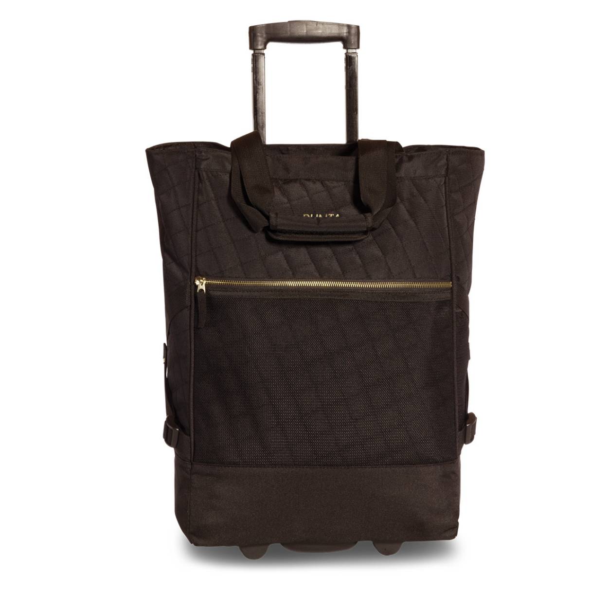 Deze fraaie Punta boodschappen trolley ziet er te gek uit. Daarnaast erg functioneel door de twee handvatten en een trolley systeem.
Handig voor uw boodschappen maar door de ideale maatvoering ook geschikt om als handbagage mee te nemen.

Afmetingen:
Hoogte 50cm x breed 34cm x diep 21cm

Inhoud 33 liter

1 jaar garantie