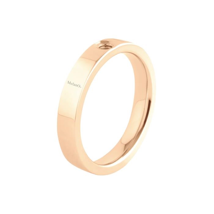 Deze Melano ring Melano ring uit de Twisted collectie is voorzien van een verwisselbaar concept, zodat jij deze kan matchen met ieder Twisted steentje. Verder zorgt het edelstaal met ion-plating voor jarenlang draagplezier. Let op! Steentje(s) zijn niet inbegrepen. Combineer met Twisted Meddy. Verkrijgbaar in de volgende maten: 48-50-52-54-56-58-60-62-64 Geef in de opmerkingen in de winkelmand aan welke maat u wenst te ontvangen. Levertijd 2-4 dagen.