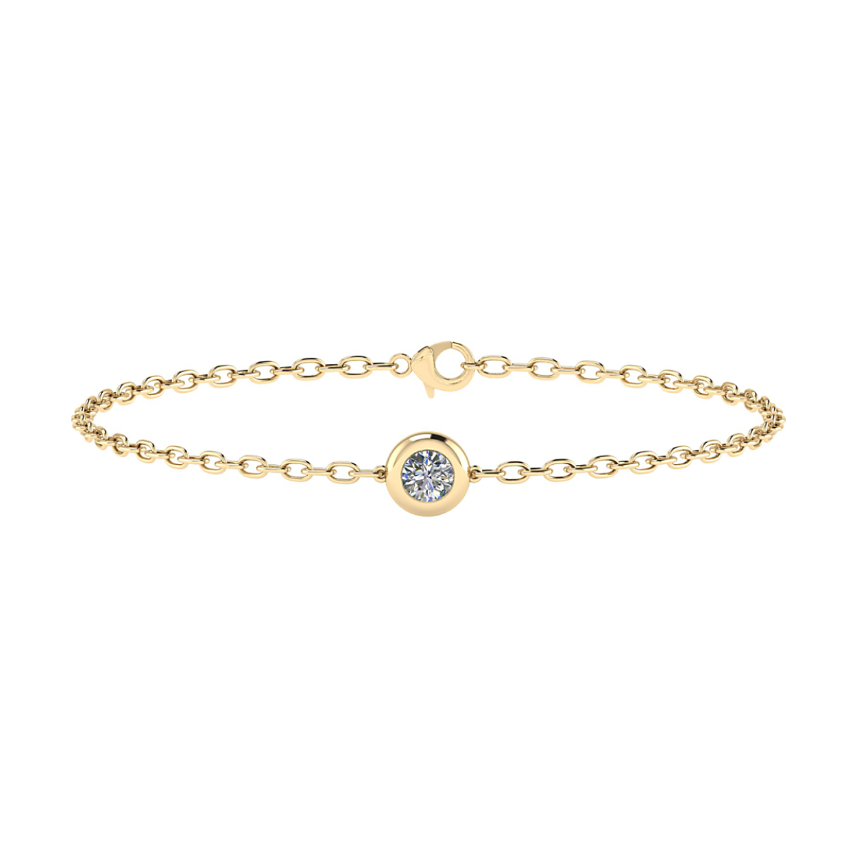 RM Armband goud 18k met briljant