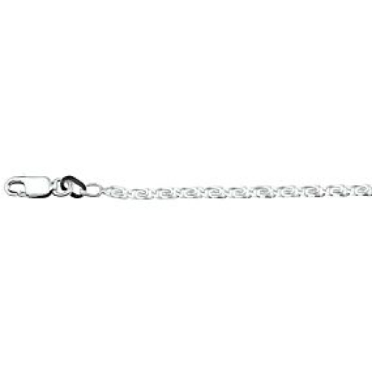 Zilveren enkelband Fantasie schakel KA1004248