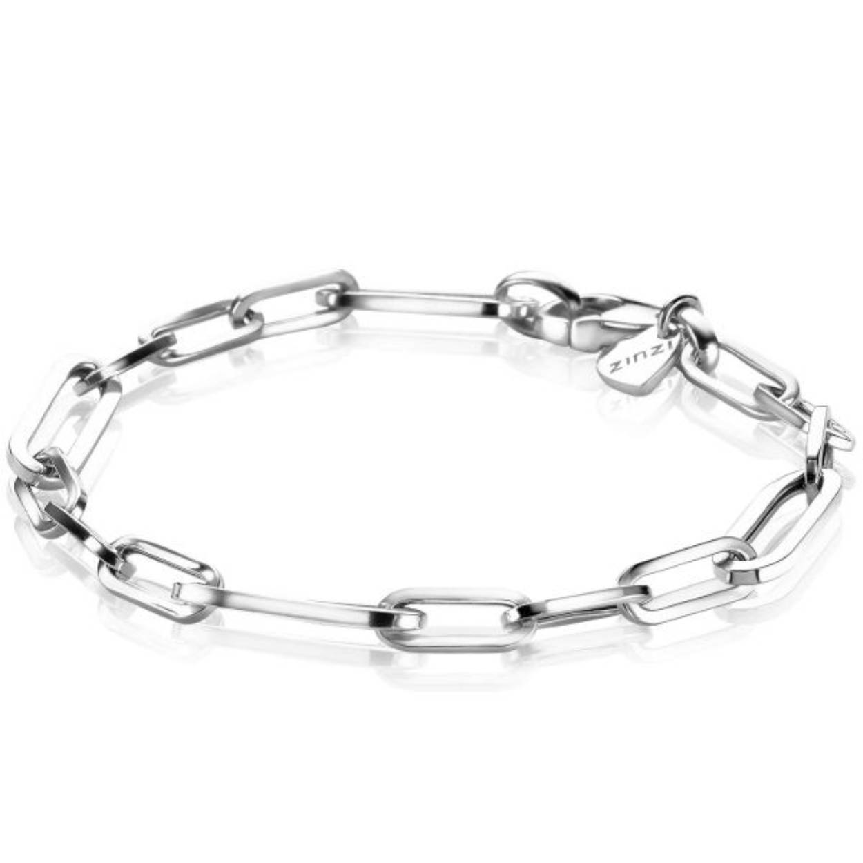 Zinzi CHARMS zilveren schakel armband CH-A10
