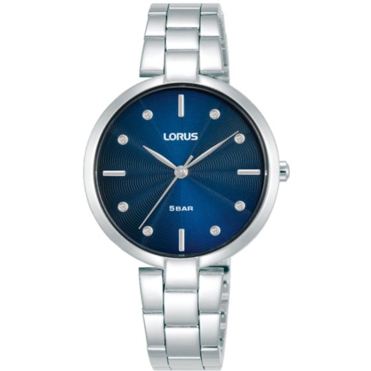 Dit horloge is gemaakt van hoogwaardig roestvrij staal en heeft een fijne vouwsluiting waarmee je het item met gemak om kunt doen. De kast heeft een diameter van 32 millimeter en is zilverkleurig. Het horloge heeft een ronde vorm en een uurwerk van quartz. De analoge tijdsweergave zorgt ervoor dat je de tijd altijd duidelijk kunt aflezen. De horlogeband heeft een breedte van 12 millimeter en past perfect bij dit stoere RG231VX9 horloge van Lorus.