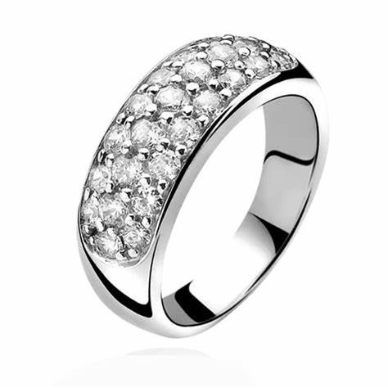 ZINZI zilveren ring
