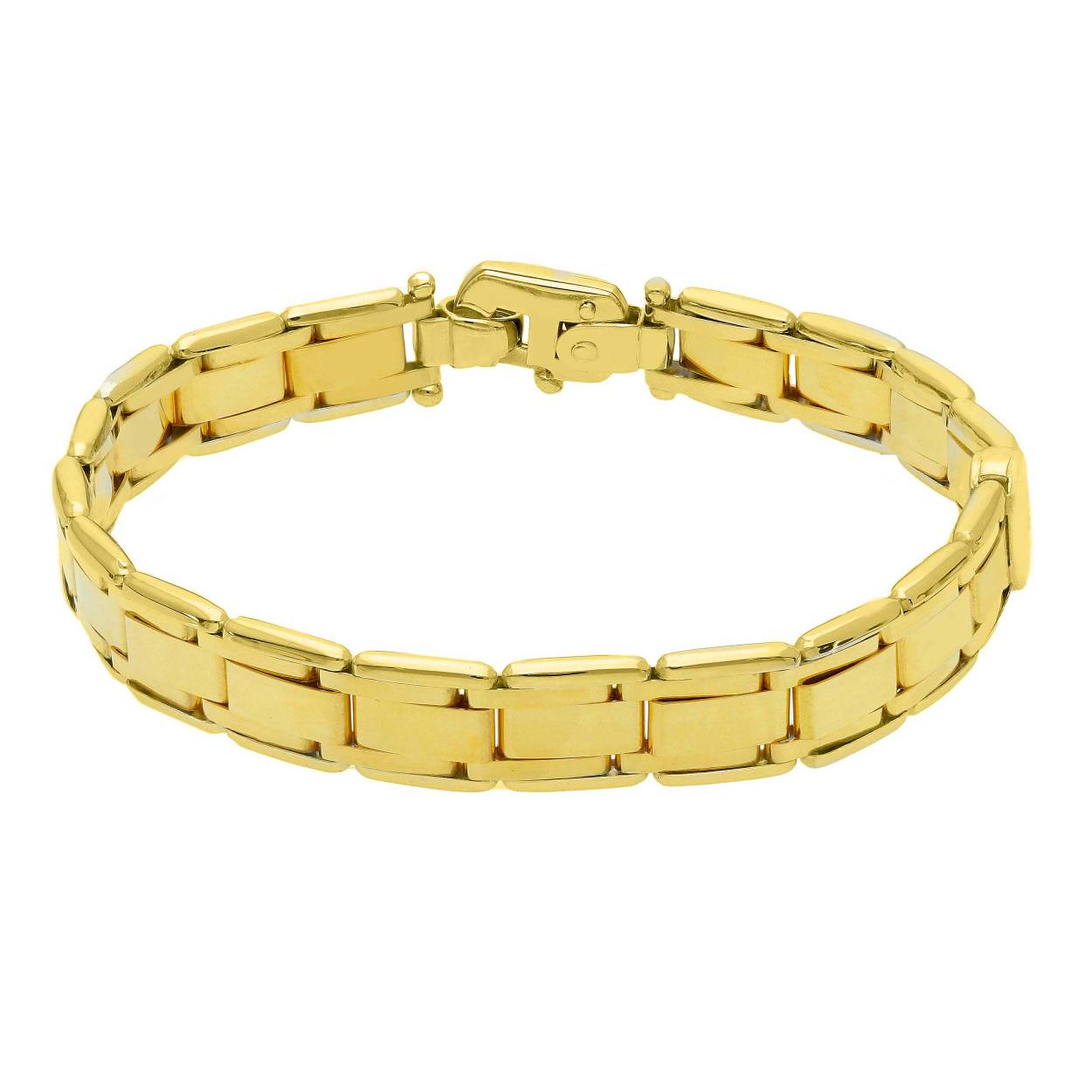 Herenarmband goud 18kt