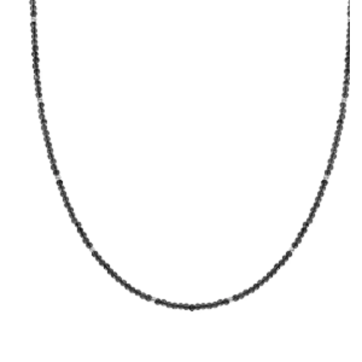 SPARKLING JEWELS COLLIER ZILVER ONYX