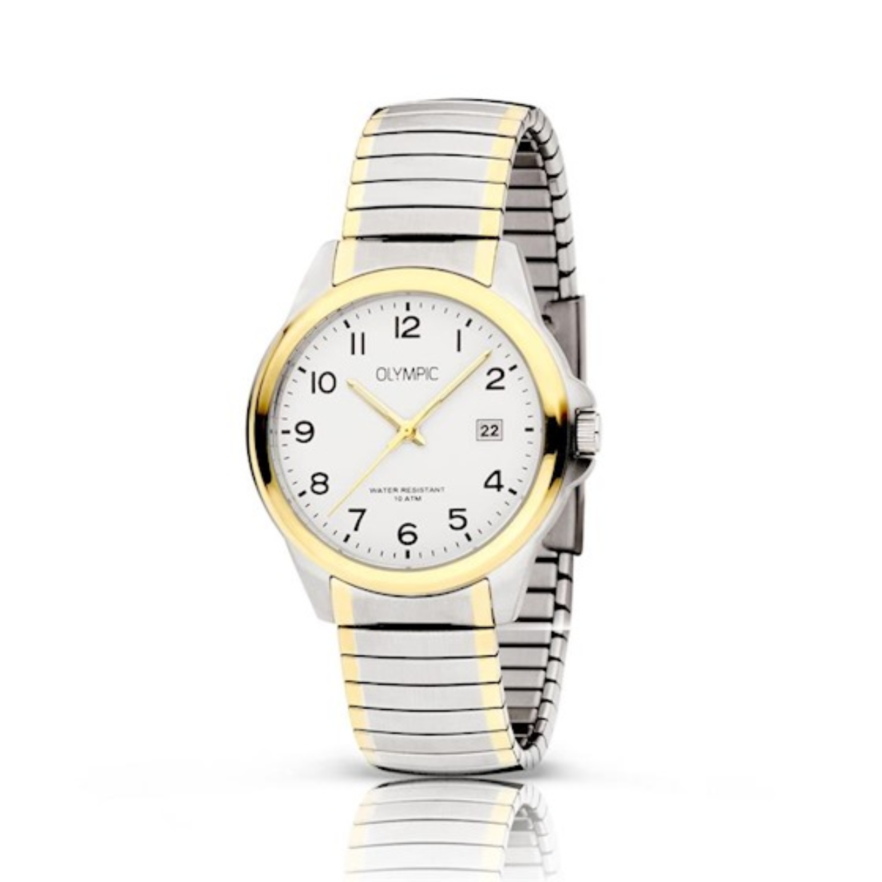 Olympic OL26DSS145B CHARLIE - Horloge - Staal - Bi-color - 27mm