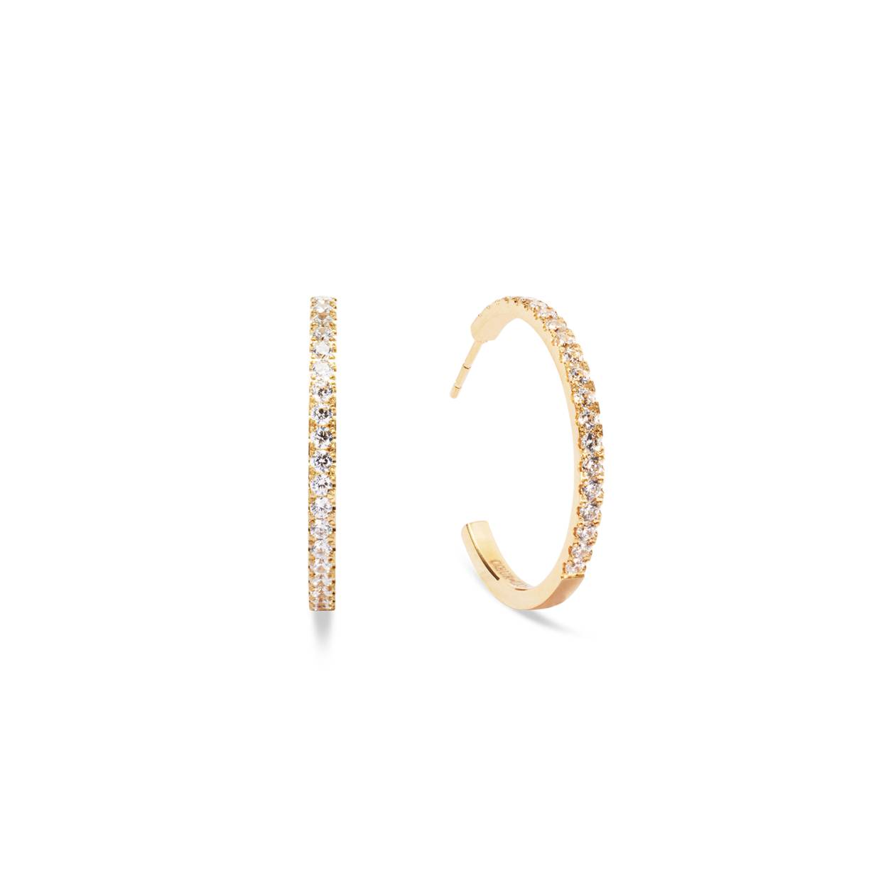 Coeur de Lion oorringen 0147/23-1816 crystal-gold
30 mm