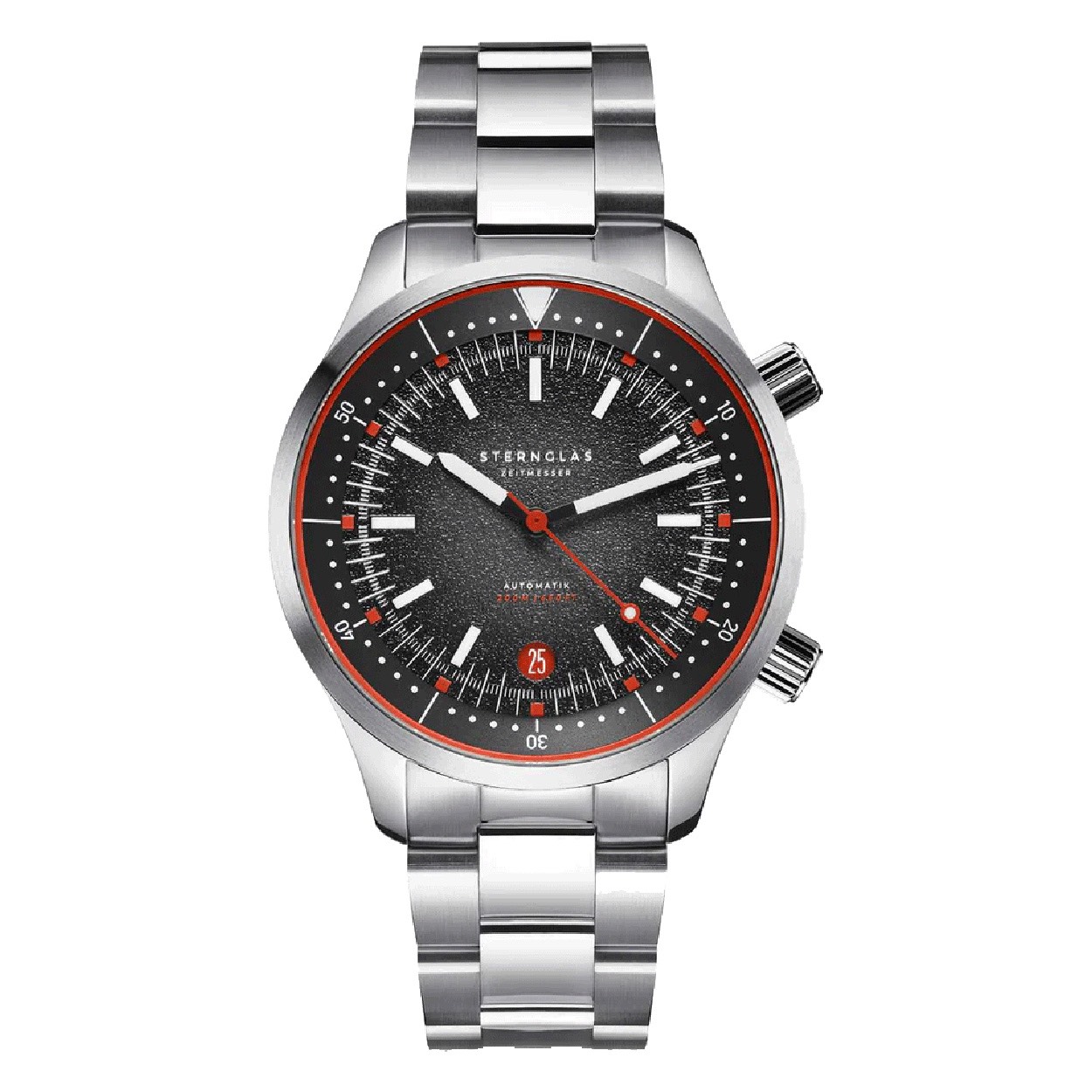 Sternglas Merion set(2 banden) automatic

Kleur: zwart / zilver
Waterdichtheid: 200M/20ATM
Glas: saffierglas
Materiaal kas: edelstaal
Diameter kast: 41 mm
Dikte kast: 14 mm
Garantie: 2 jaar