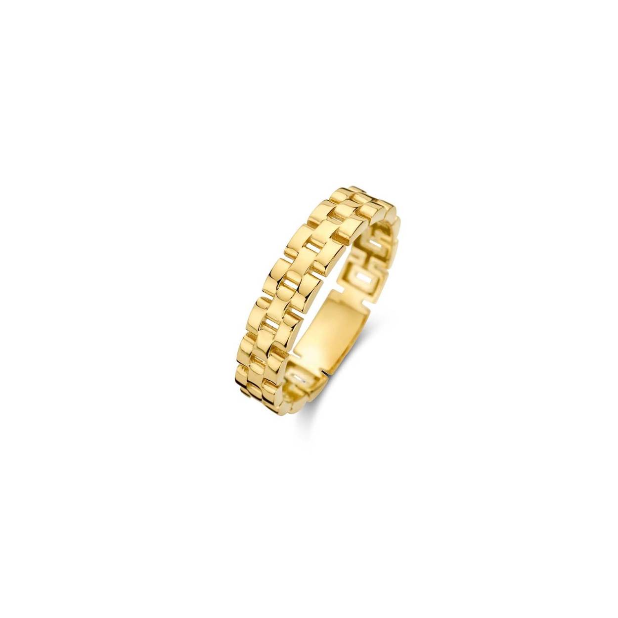 Ken jij park Güell in Barcelona? De Güell ring geïnspireerd op de prachtige mozaïek wat hier te zien is. Gemaakt van 14K goud en een mooie maar vooral unieke toevoeging aan je sieradencollectie!