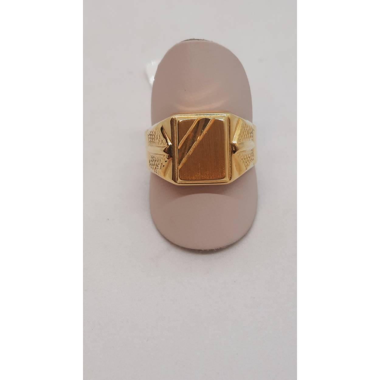 goud heren ring 18k
