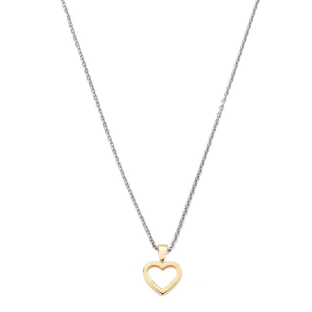 Joy de la Luz, open heart goldplated