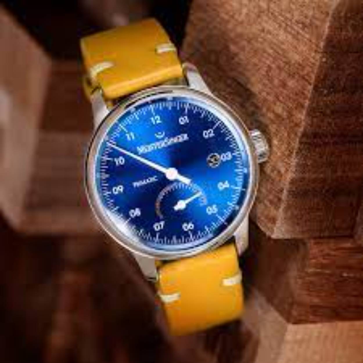 Meistersinger Primatic Automaat met gangreserve indicator 41,5MM