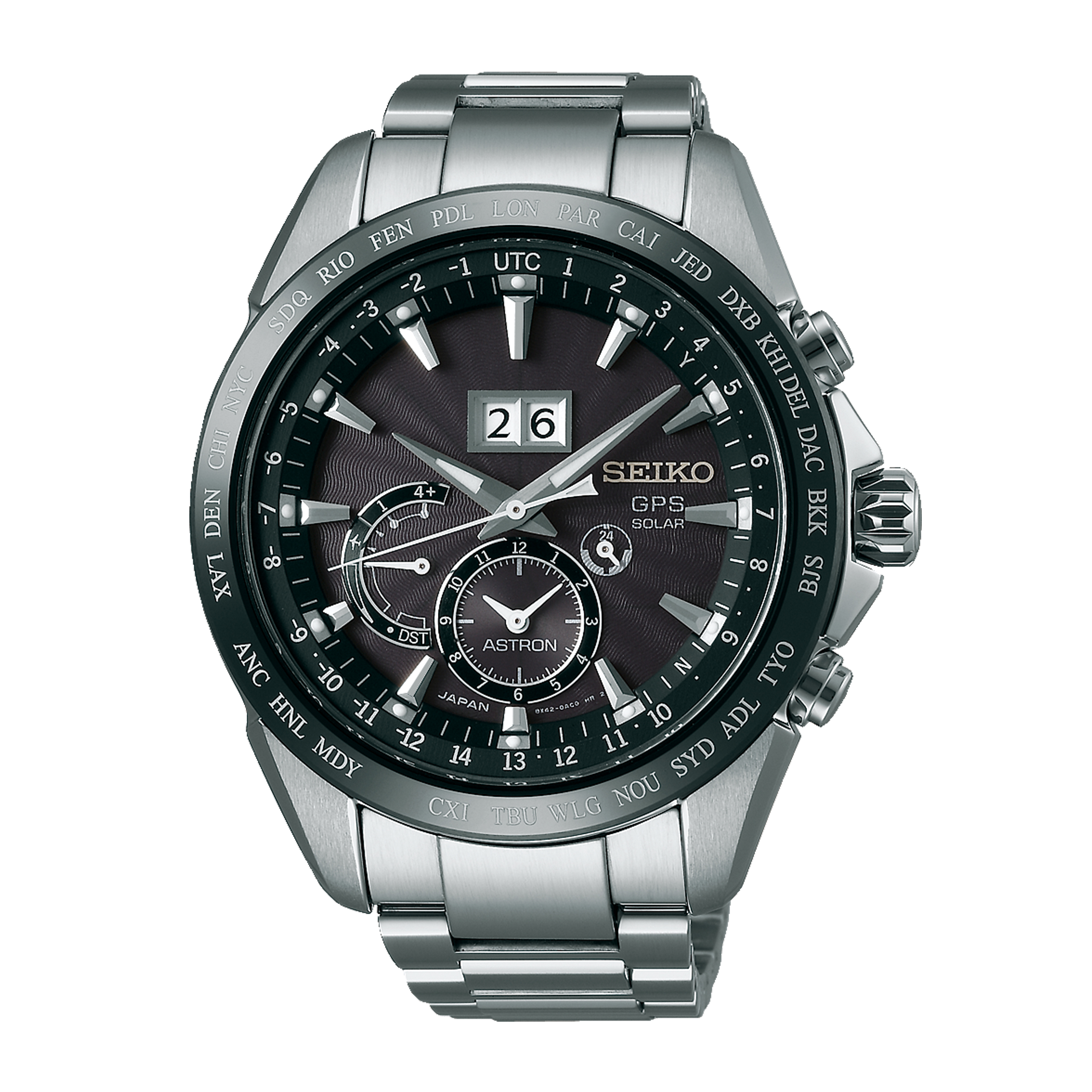 Dit is een herenhorloge van Seiko