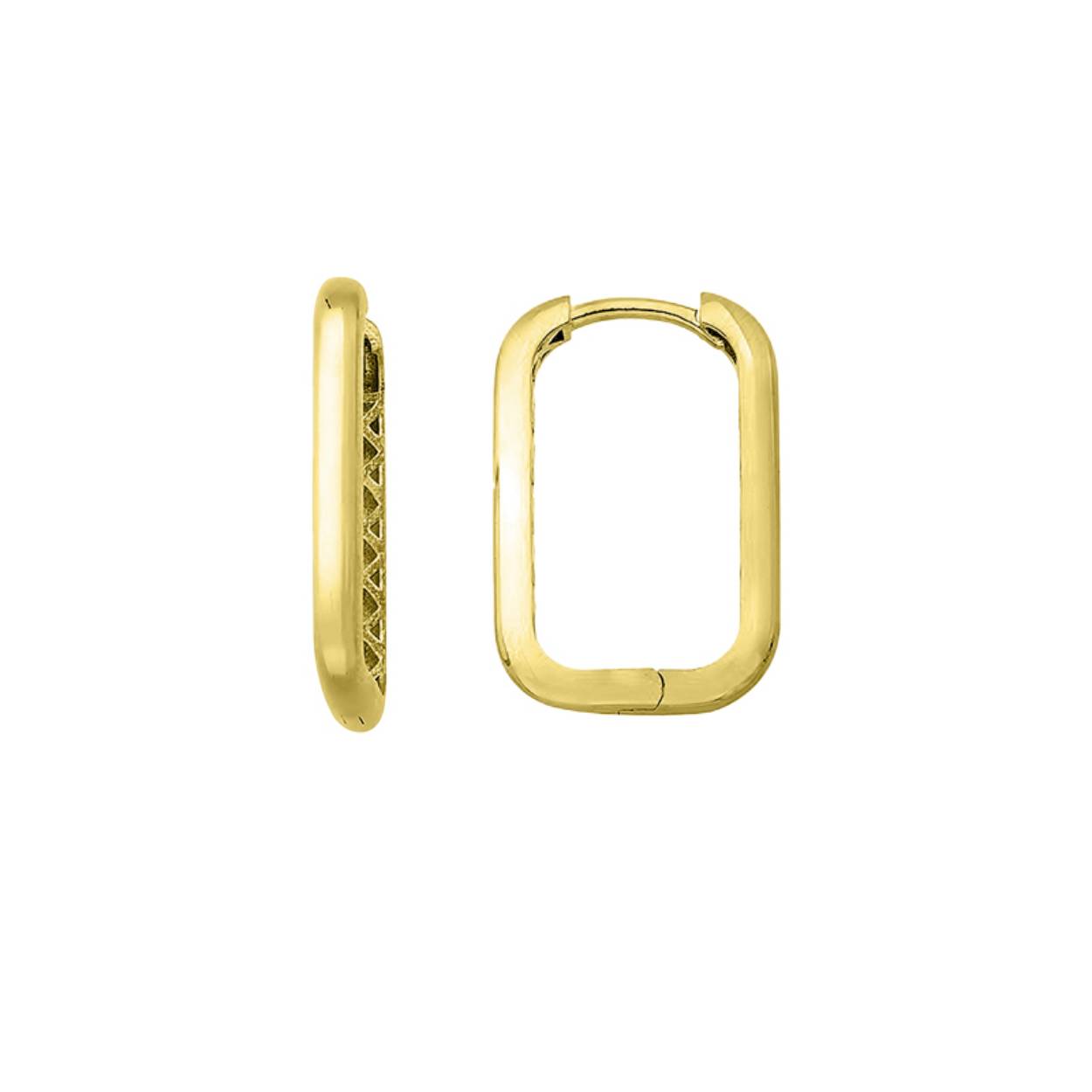 MY iMenso GOLD Creoli earrings "Quovali  21,5mm"
