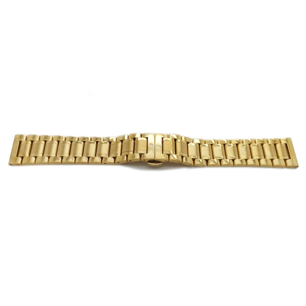 Double Stalen Horlogeband 24mm