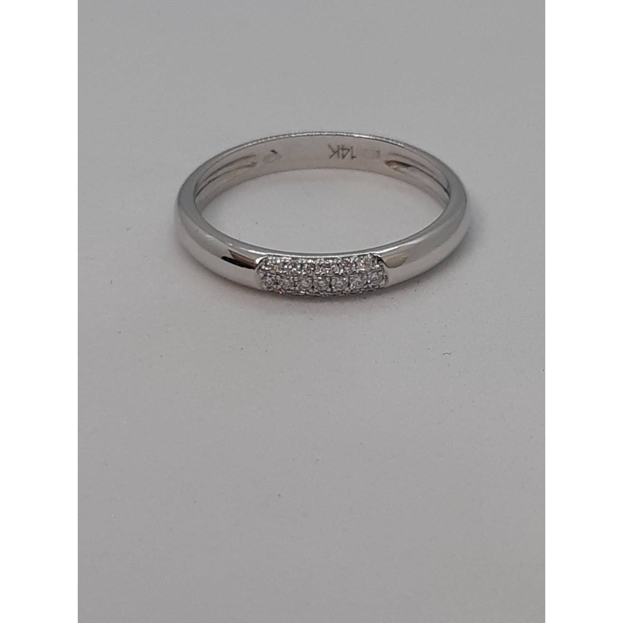 witgoud ring 14 k
