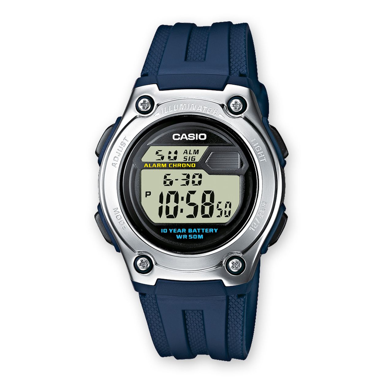 Casio horloge  heren LED kunststof 5 ATM