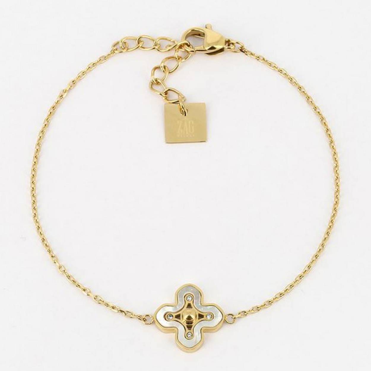 De Platings van ZAG Bijoux zijn van de allerbeste kwaliteit. De armbandjes van ZAG zijn echte eyecatchers en passen altijd omdat ze verstelbaar zijn/. De Maat is van 16.5cm tot 19cm instelbaar