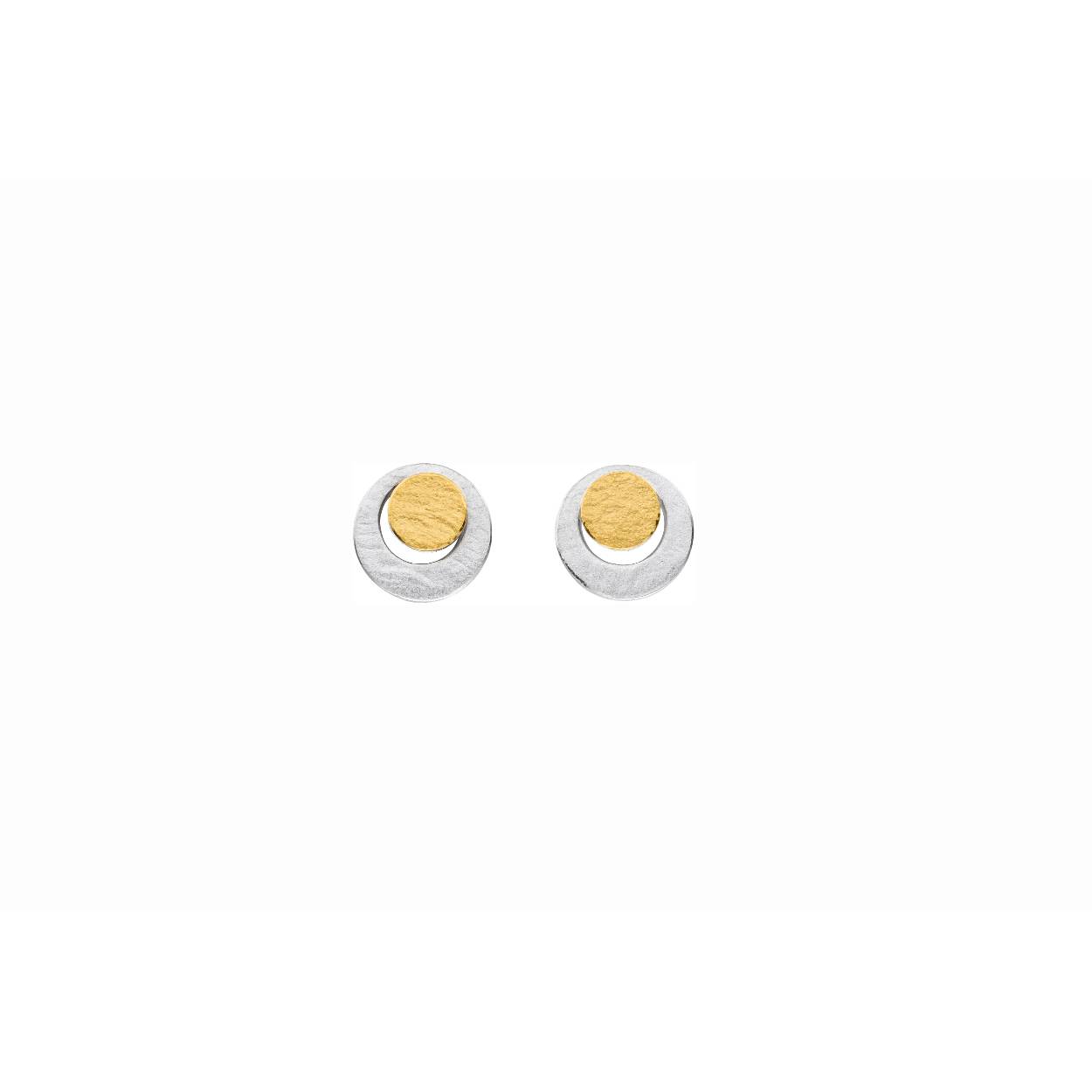 Oorstekers zilver/goud